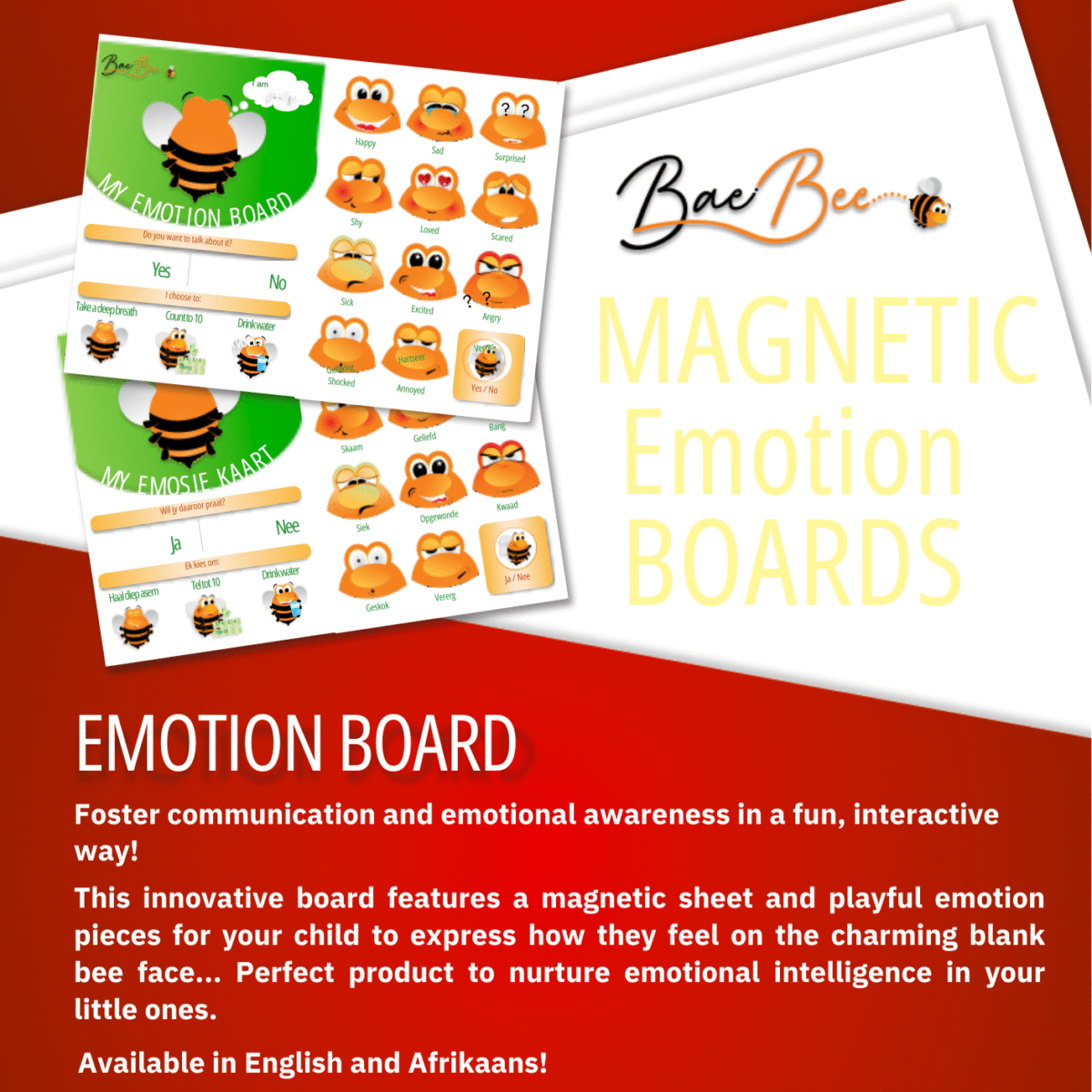 BaeBee Emotions Board